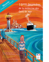 affiche des XV journées de médecine des gens de mer 