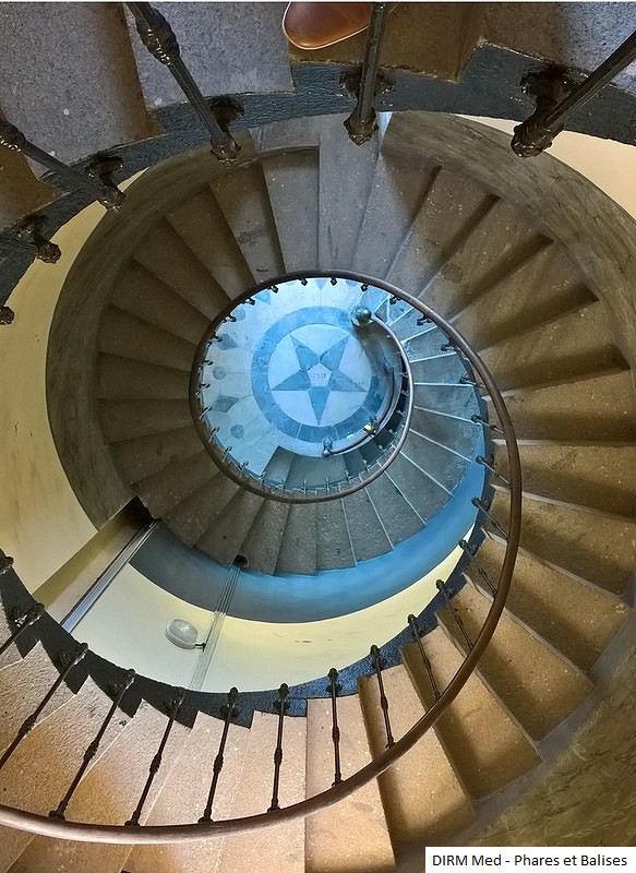 Escalier du Phare d'Alistro