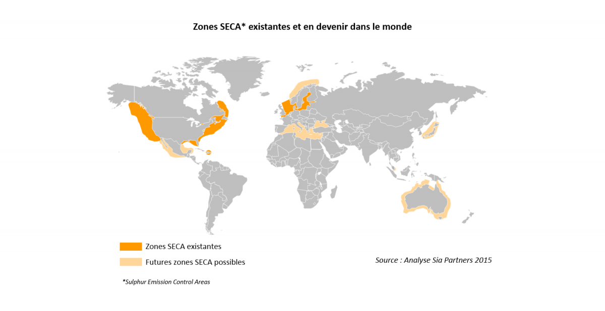 carte des zones SECA